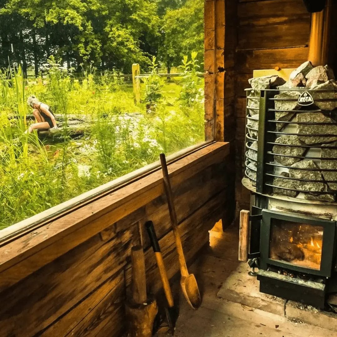 Bespoke Rustic Sauna health over wealth wellness
