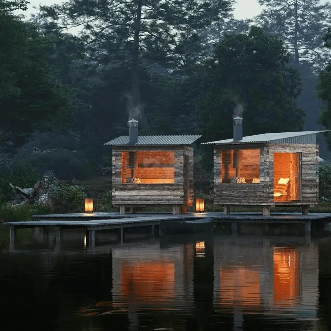 Bespoke Rustic Sauna health over wealth wellness