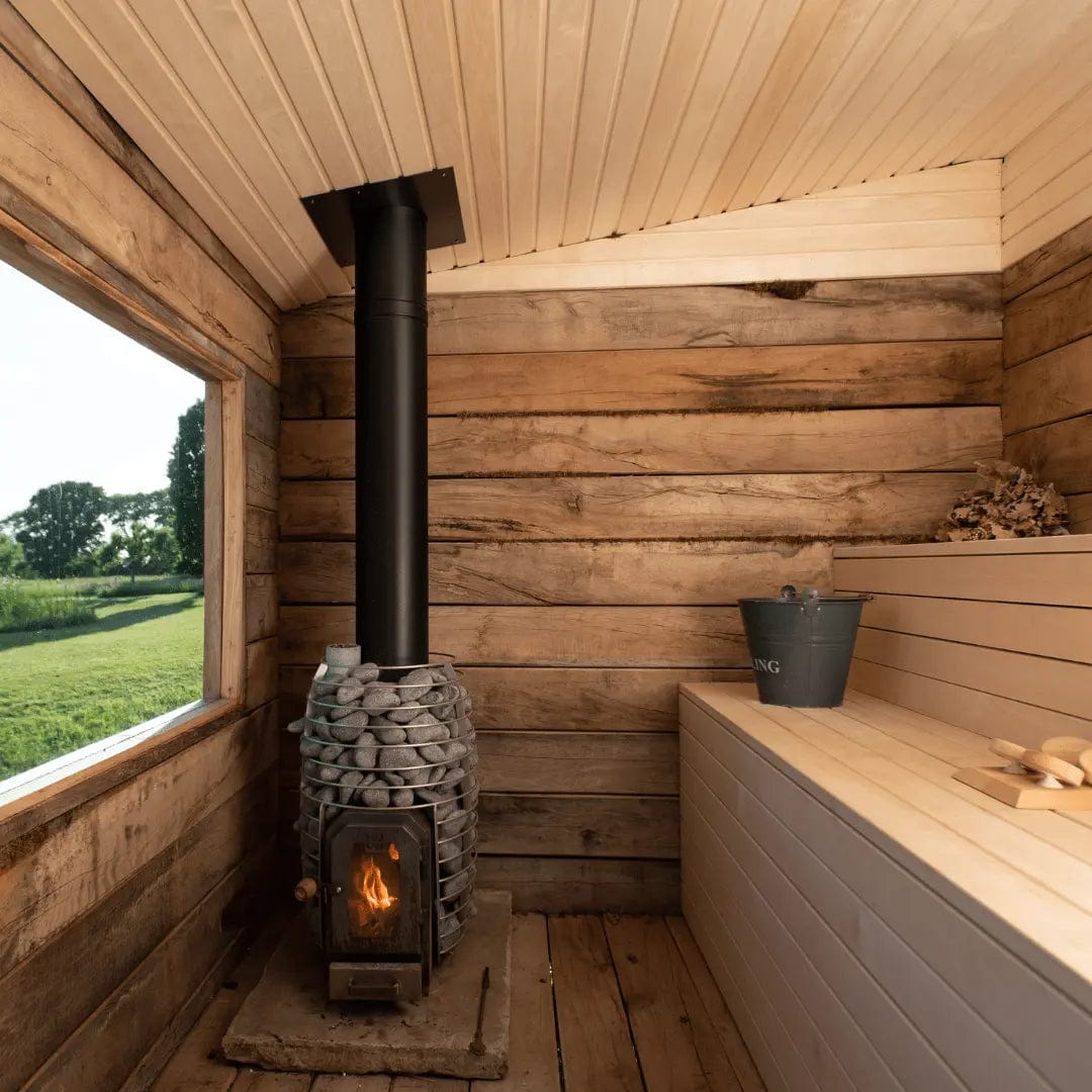 Bespoke Rustic Sauna health over wealth wellness